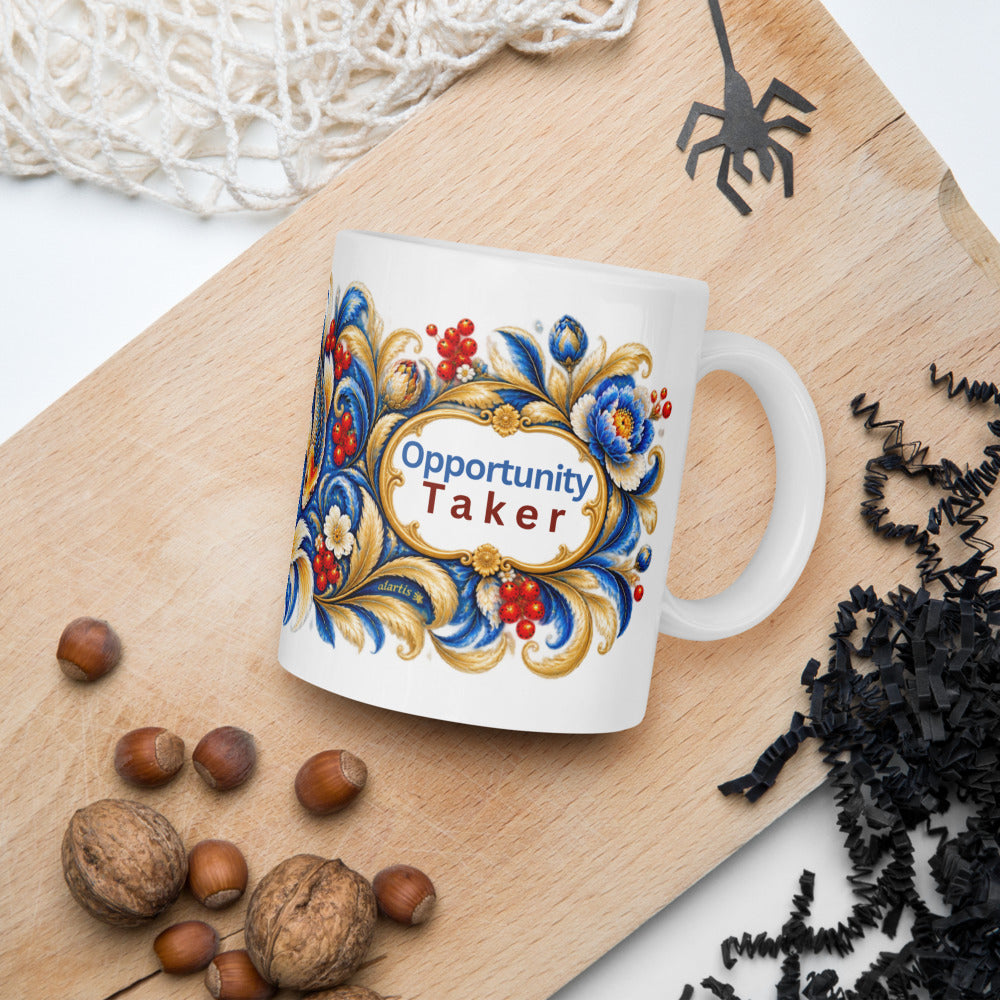 Opportunity Taker Mug | For Those Who Seize the Moment
