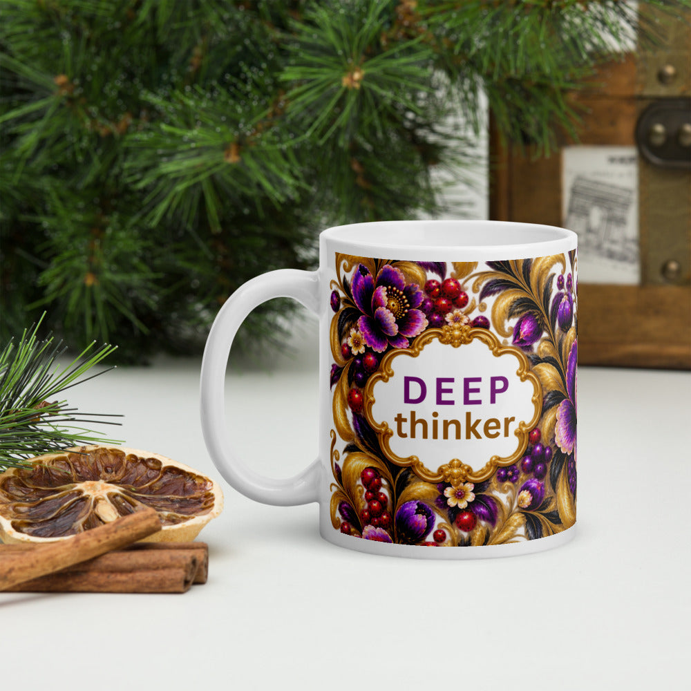 Deep Thinker | Positive mug
