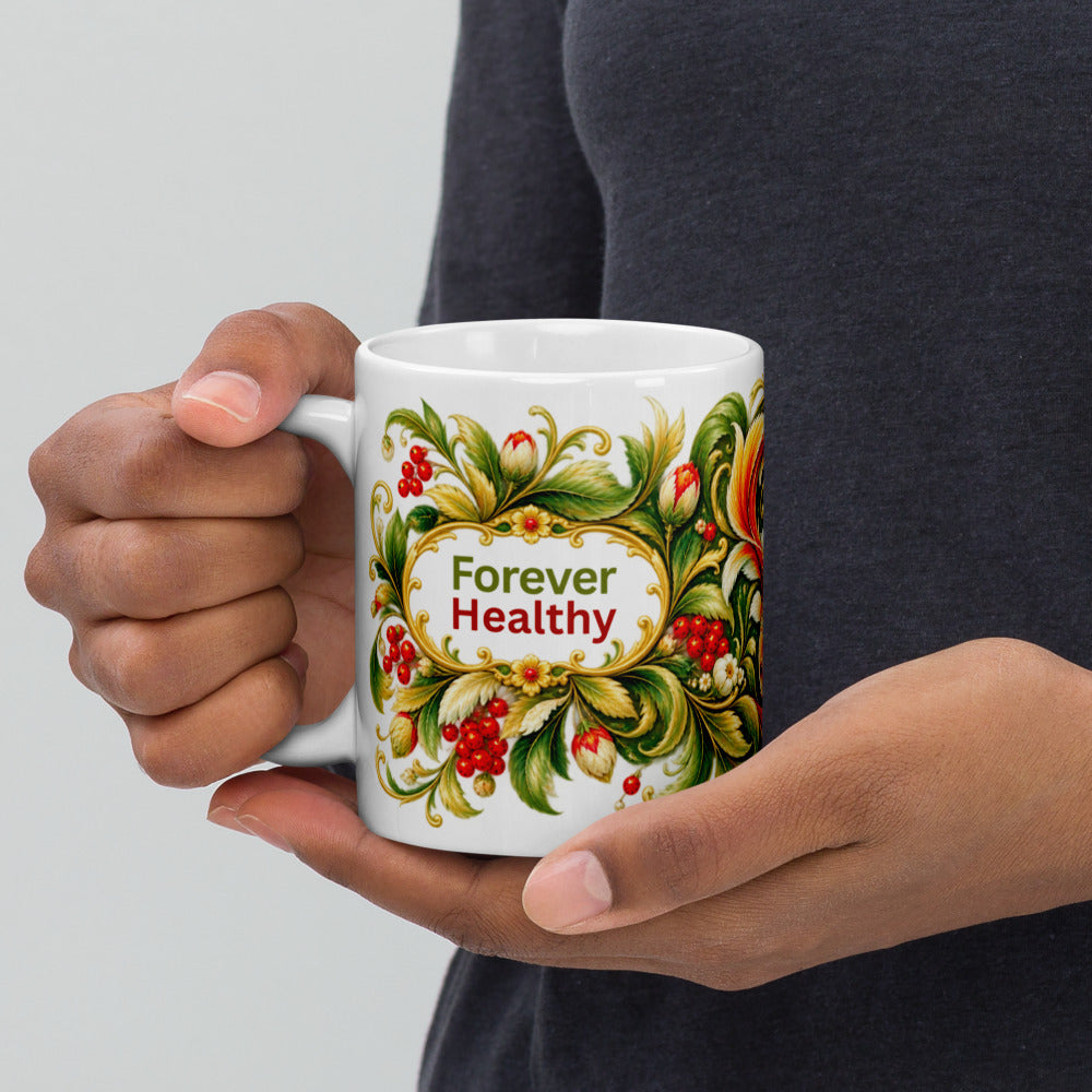Forever Healthy Mug | A Daily Toast to Well-Being