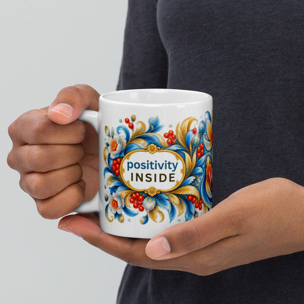 Positivity Inside Mug | Carry the Bright Side With You