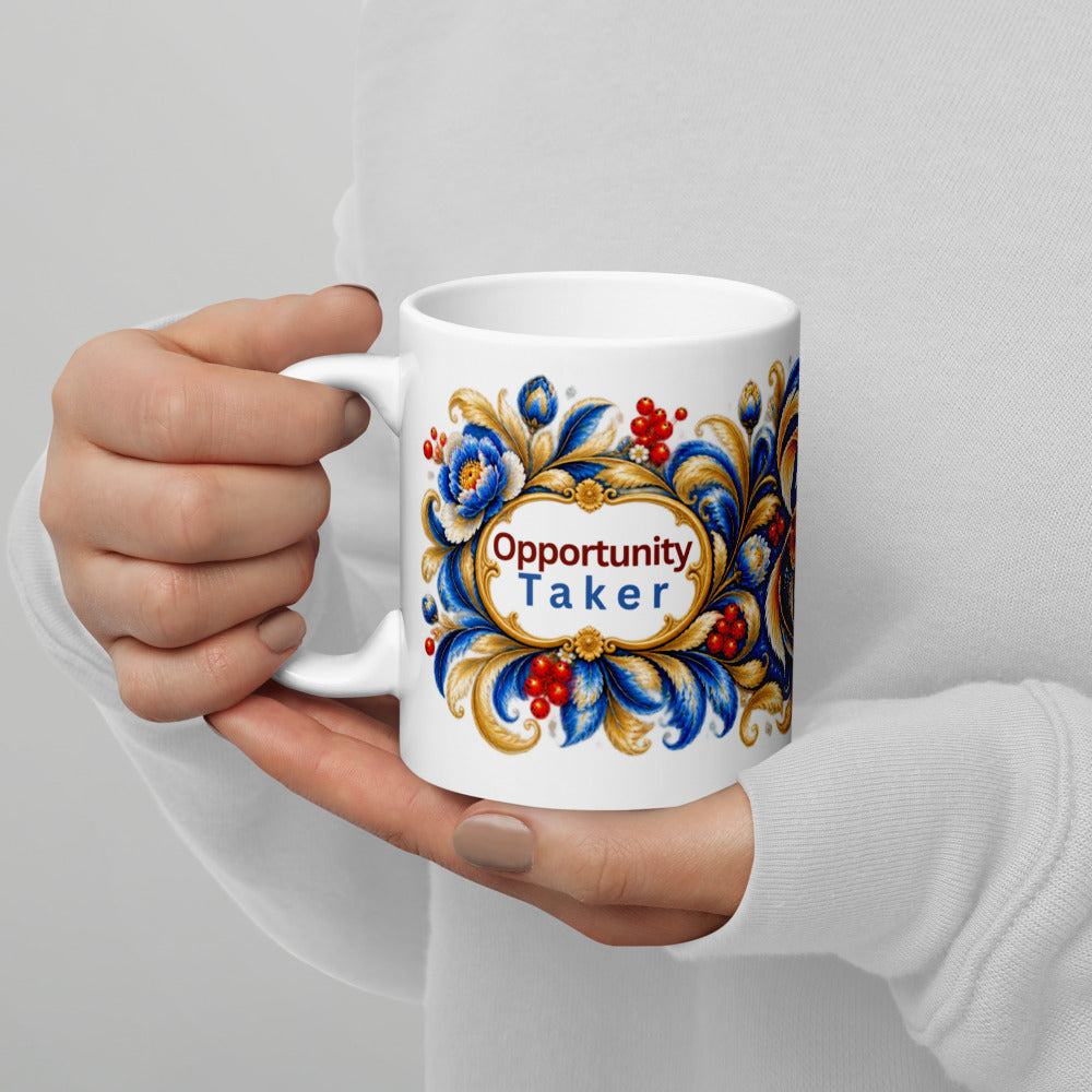 Opportunity Taker Mug | For Those Who Seize the Moment