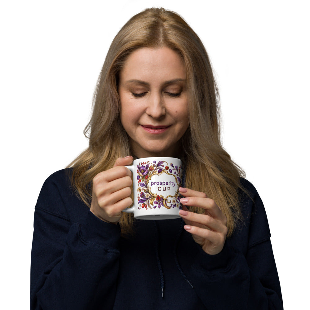 Prosperity Cup Mug | A Beautiful Ritual of Abundance