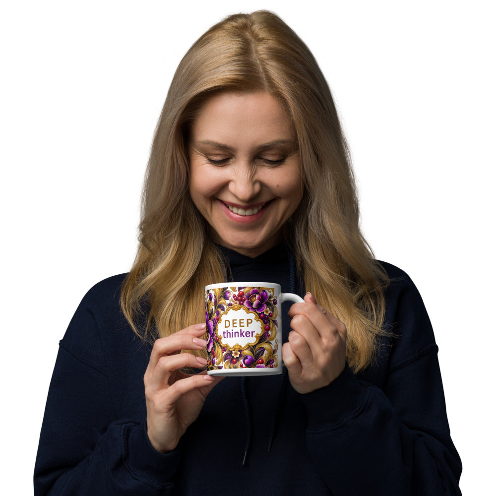 Deep Thinker | Positive mug