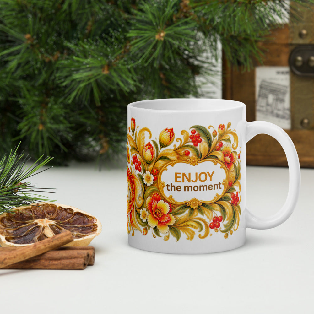 Enjoy the Moment Mug | Make Today Worth Savoring