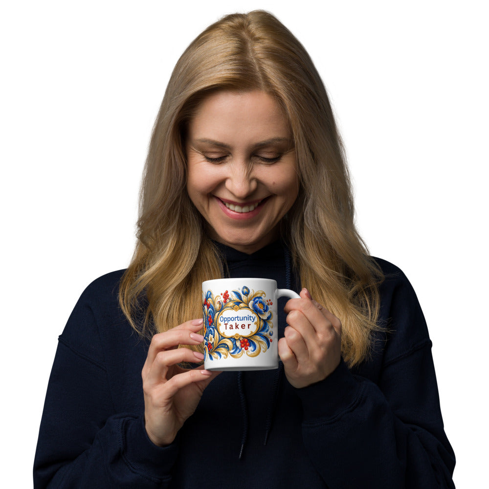 Opportunity Taker Mug | For Those Who Seize the Moment