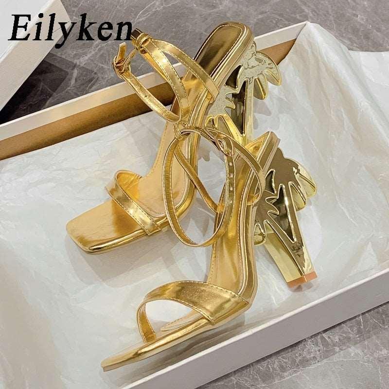 Women Eilyken Ankle Cross Strap Sandals - Alartis