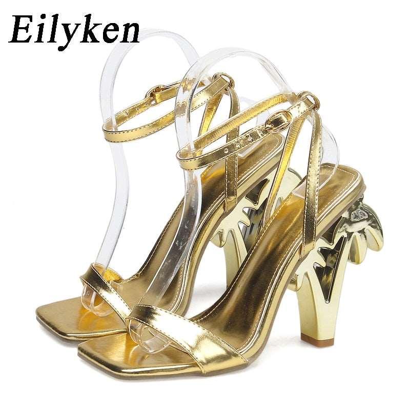 Women Eilyken Ankle Cross Strap Sandals - Alartis