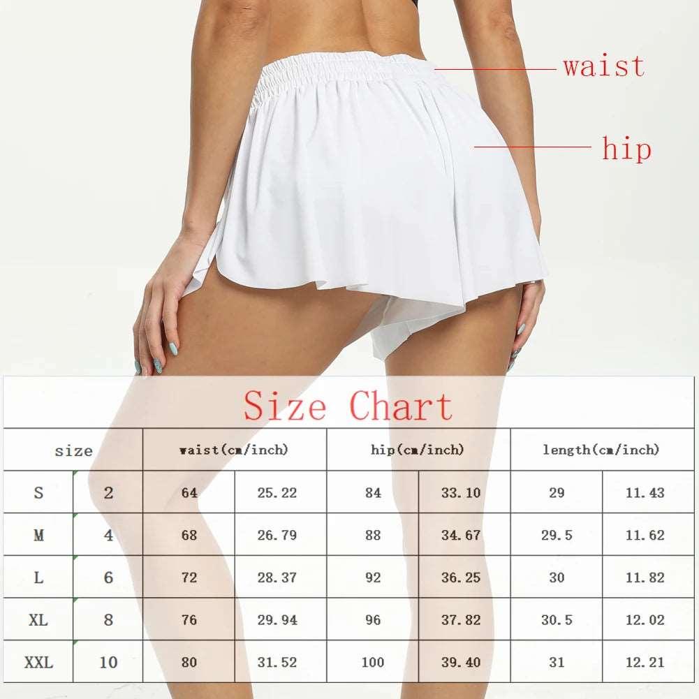 Women's Elastic Workout Yoga Jogging Hiking Shorts - Alartis