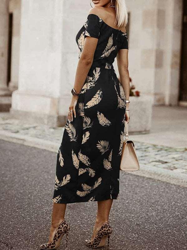 Women's Exquisite Printed Tulip Skirt - Alartis