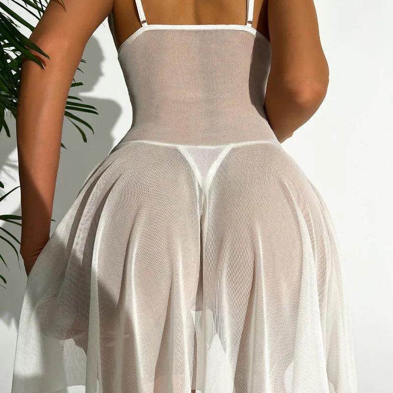 Women's Sexy Lace Underwear Set with Open Bra - Alartis