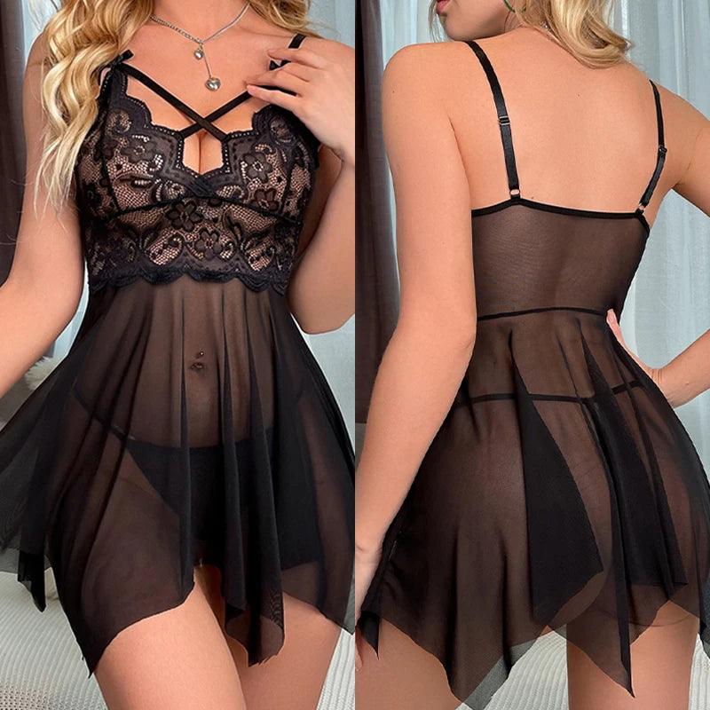 Women's Sexy Sleepwear Dress - Alartis