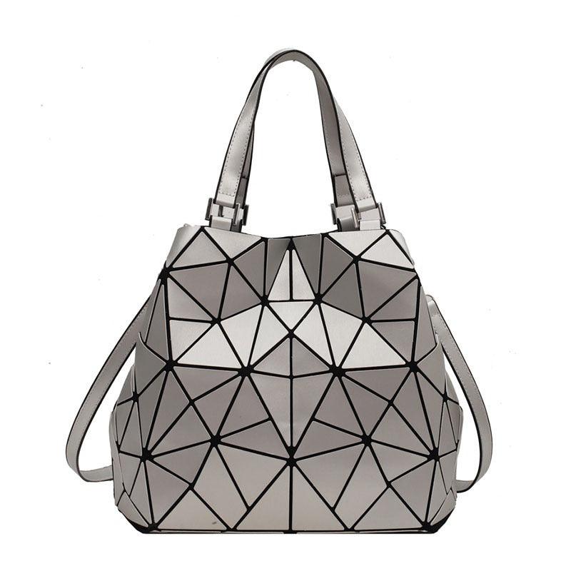 Women's trendy geometric rhombus handbag - Alartis