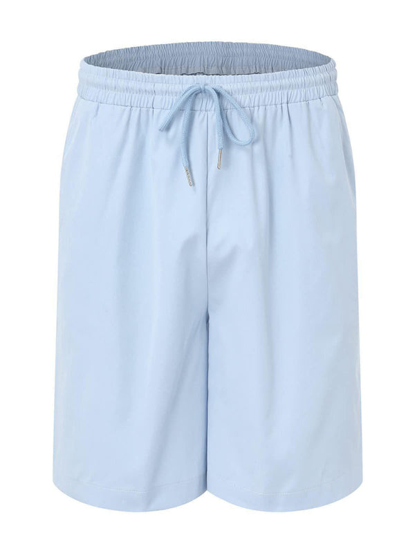 Men's Casual Shorts Shirt Set